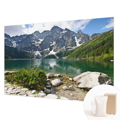 Papier peint panoramique intissé Horské jazero