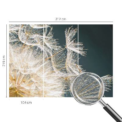 Tapisserie panoramique avec le motif « Púpava ľahkosti »