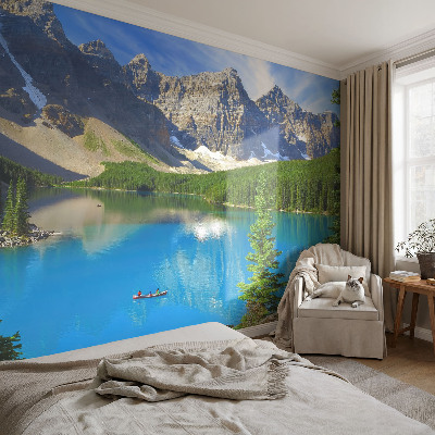 Papier peint panoramique chambre adulte Horské jazero