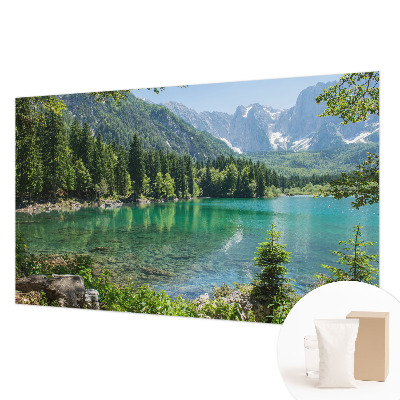 Papier peint panoramique de haute qualité Zelené jazero