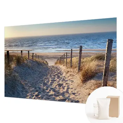 Papier peint photo grand format pour le mur Chemin de plage