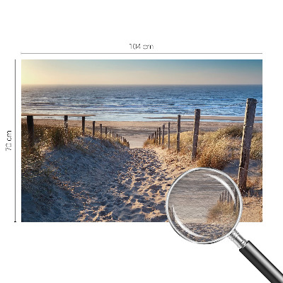 Papier peint panoramique intissé moderne Plážový chodník