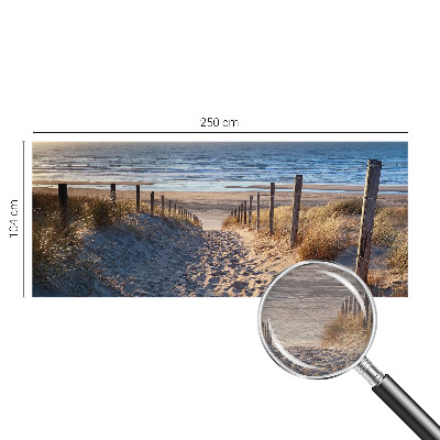 Papier peint panoramique intissé moderne Plážový chodník