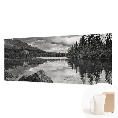 Papier peint photo imprimé sur tissu non tissé Panorama montagneux
