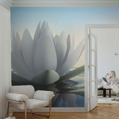 Papier peint salon moderne avec motif Lekná
