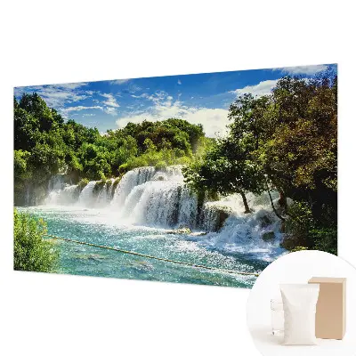 Papier peint intissé imprimé Une cascade magnifique