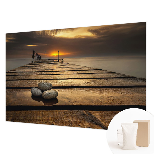 Papier peint panoramique sur mesure avec le motif « Západ slnka »