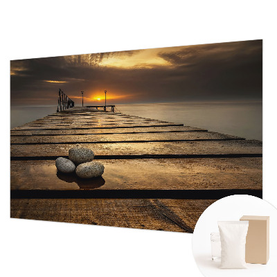 Papier peint panoramique sur mesure avec le motif « Západ slnka »