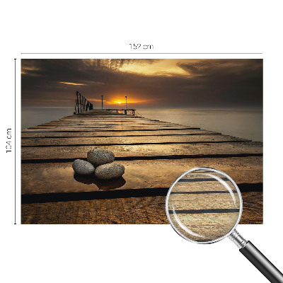 Papier peint panoramique sur mesure Západ slnka