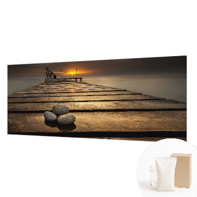 Papier peint panoramique sur mesure avec le motif « Západ slnka »