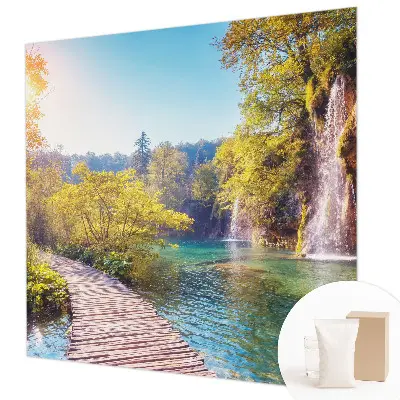 Papier peint photo imprimé sur tissu non tissé paysage naturel