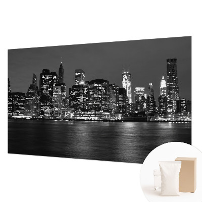 Papier peint panoramique haut de gamme Nočná metropola