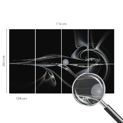 Papier peint panoramique de haute qualité Kvapalinové linky