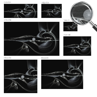 Papier peint panoramique de haute qualité Kvapalinové linky