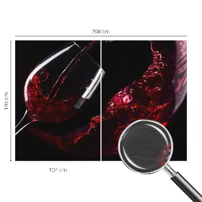 Papier peint intissé Vin rouge