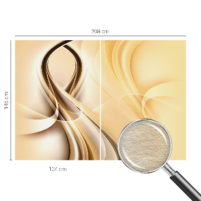 Papier peint photo intissé Vlnité čiary