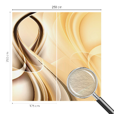 Papier peint photo intissé Vlnité čiary