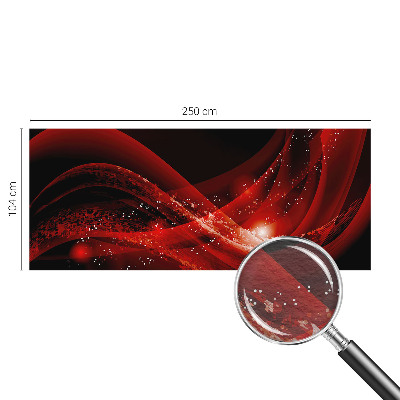 Papier peint photographique salon Červený vír