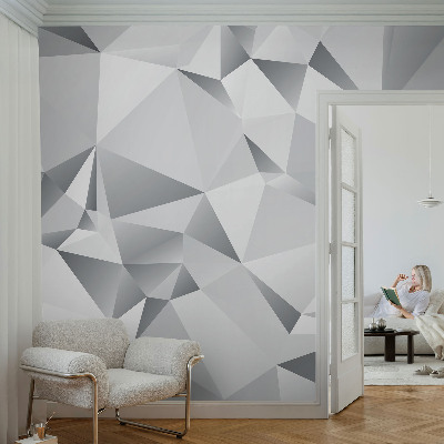Tapisserie murale avec un motif géométrique abstrait