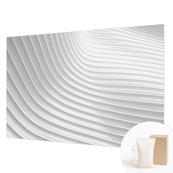 Papier peint photo avec un motif de vagues élégantes