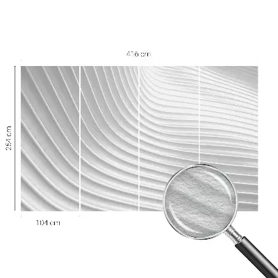 Papier peint intissé Ondulations élégantes