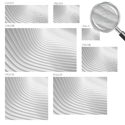 Papier peint photo avec un motif de vagues élégantes