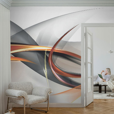 Poster mural panoramique Abstraktná dynamika