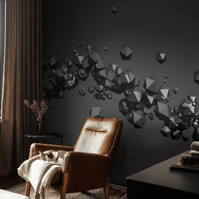 Papier peint chambre moderne Čierne hrudky