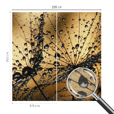 Tapisserie panoramique Jemné kvapky