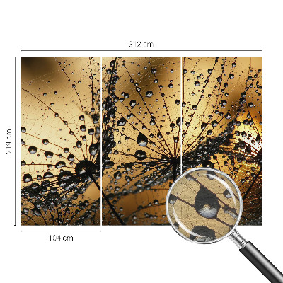 Tapisserie panoramique Jemné kvapky