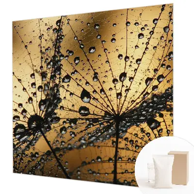 Papier peint photo grand format pour le mur Gouttes délicates