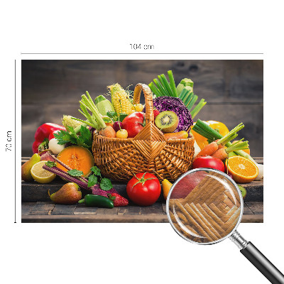 Papier peint panoramique salon Ovocná bohatosť