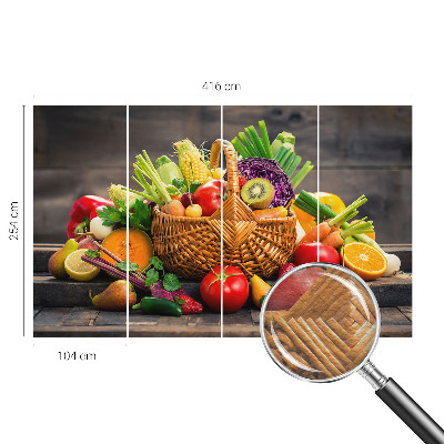 Papier peint panoramique salon Ovocná bohatosť