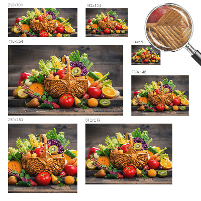 Papier peint panoramique salon Ovocná bohatosť