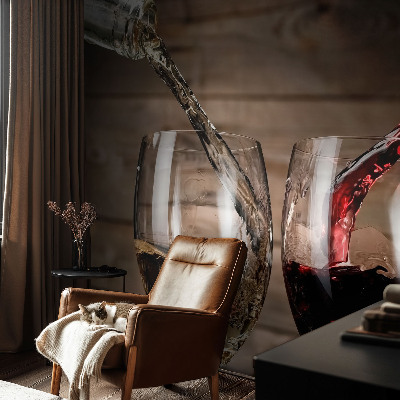 Papier peint panoramique chambre Poháre vína