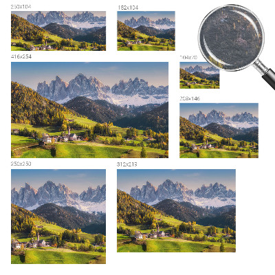 Papier peint panoramique de haute qualité Horská krajina