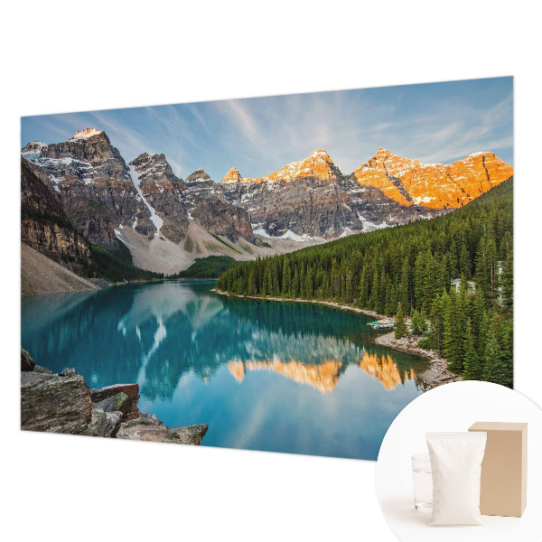 Papier peint panoramique intissé moderne Odraz v horách