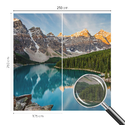 Papier peint panoramique intissé moderne Odraz v horách