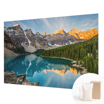 Papier peint panoramique intissé moderne Odraz v horách