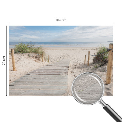 Papier peint photo intissé Drevený chodník