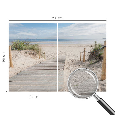 Papier peint photo intissé Drevený chodník