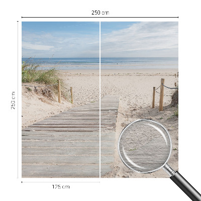 Papier peint photo intissé Drevený chodník