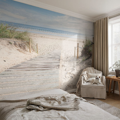 Papier peint photo intissé Drevený chodník