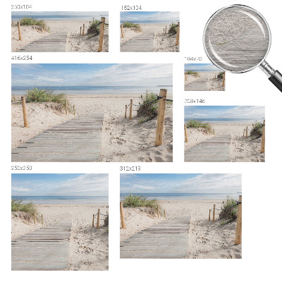 Papier peint photo intissé Drevený chodník