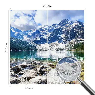 Papier peint photo grand format pour le mur paysage de montagne