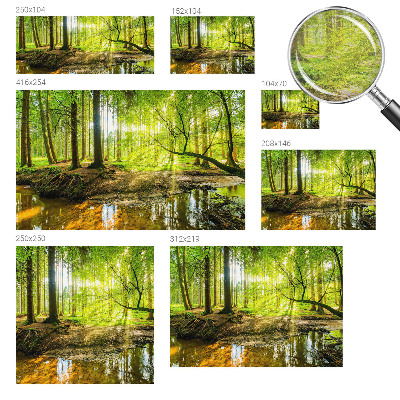 Décoration murale panoramique intissé Zelená krajina