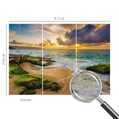 Poster mural panoramique harmonie maritime