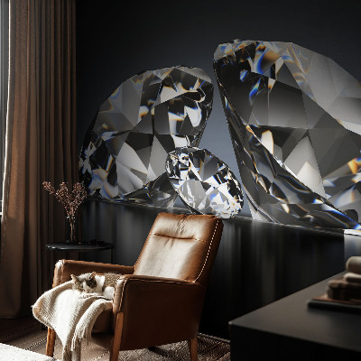 Papier peint chambre moderne Krištáľová krása