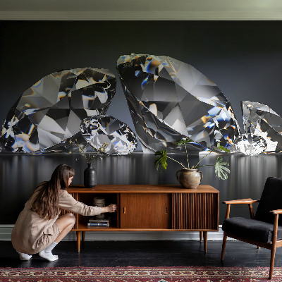 Papier peint chambre moderne Krištáľová krása