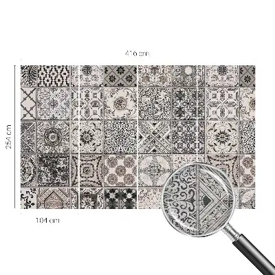 Papier peint photo grand format pour le mur Motifs de carreaux